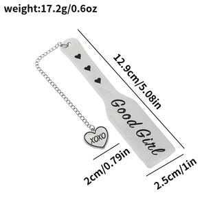 Nouveau marque-page en forme de cœur gravé artistiquement haut de gamme, idéal pour les cadeaux transfrontaliers, pour les jeunes femmes et les demoiselles d'honneur - Product Image 4