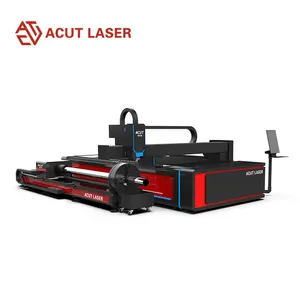 Cnc Fiber Lasersnijmachine Voor Roestvrij Staal Koolstofstaal Koper Aluminium 3kw 4kw 6kw