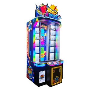 Machines de jeu d'arcade LEON Factory Prize, machines à monnayeur à boutons, machines à récompenses, OEM ODM, divertissement, plastique, anglais - Product Image 1