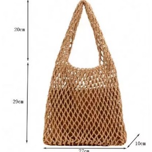 Muestra Gratis: Bolsos de Playa para Niñas, Bolsos de Verano, Bolsos de Red para Compras, Bolsos de Moda para Mujer, Bolsos Deportivos para Vacaciones - Product Image 5