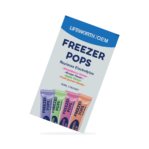 Congélateur à électrolyte végétalien sans sucre Lifworth Pops emballé en vrac avec l'ingrédient principal Ginseng de marque privée - Product Image 4