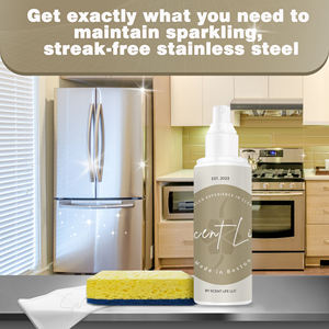 <span class=keywords><strong>Nettoyant</strong></span> et polisseur pour acier inoxydable en spray, dégraissant rapide pour usage domestique et commercial, <span class=keywords><strong>nettoyant</strong></span> premium pour acier inoxydable - Product Image 3