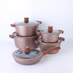 Juego de Utensilios de Cocina de 10 Piezas Antiadherentes con Fondo de Aluminio Fundido a Presión - Product Image 3
