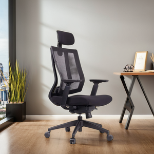 Silla de oficina de malla ergonómica moderna superventas asiento giratorio cómodo y elegante al por mayor - Product Image 1