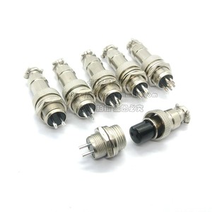 Flugzeug buchse GX12/GX16/GX20 <span class=keywords><strong>2</strong></span>/<span class=keywords><strong>3</strong></span>/4/5/6/7/8/9/10-12 Pin - Product Image 1