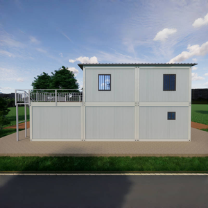 Villa duplex 40 pieds, maison modulaire préfabriquée en conteneur détachable, respirante, blanche, pour jardin, appartement, chambre, <span class=keywords><strong>atelier</strong></span>, salon - Product Image 2