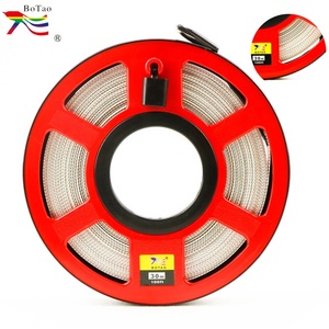 Ruban en fibre emballé individuellement, cuir PVC, bobine manuelle 10m, ruban portable, cadeau, 10m/33ft, ruban souple - Product Image 1