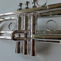 Handmade Professional Trumpet Brass Imported From Germany Bb Key Trumpet Musical Instruments
