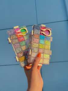 Fard à paupières <span class=keywords><strong>gel</strong></span> <span class=keywords><strong>pailleté</strong></span> 24 couleurs haute pigmentation, écologique, brillant, non toxique, waterproof et longue tenue, marque privée MLM - Product Image 2