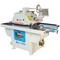 Scie à table automatique à lame unique MJ153, moteur 7,5 kW, 220 V/380 V, 1050 kg, origine Shanghai