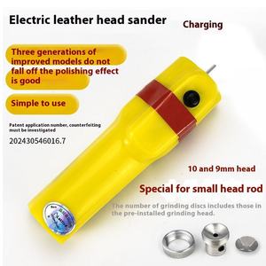 Herramienta eléctrica <span class=keywords><strong>de</strong></span> 14 mm para reparación <span class=keywords><strong>de</strong></span> puntas <span class=keywords><strong>de</strong></span> cuero <span class=keywords><strong>de</strong></span> tacos <span class=keywords><strong>de</strong></span> billar deportivos, con reparador <span class=keywords><strong>de</strong></span> forma <span class=keywords><strong>de</strong></span> arco - Product Image 5