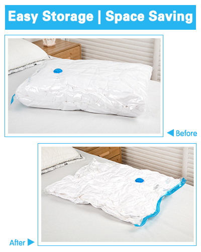 Vacuum Storage Bags With Hand Pump Home & Organization Airtight Compression Seal Space Saver For Clothes Bedding,toys