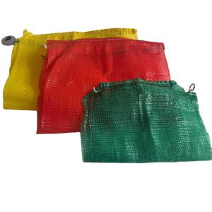 Monofilamento rojo verde Amarillo Blanco Bolsa grande bolsa de patatas Bolsa de red de residuos de cebollino - Product Image 6