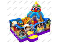 Aire de jeux gonflable avec rebond gonflable, château de saut, maison, trampoline