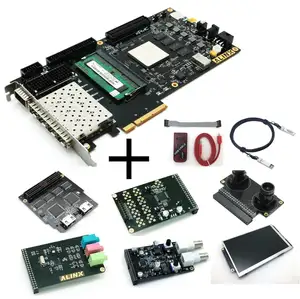 XILINX XC7K325 FPGA开发套件PCIE ALINX品牌 (板 + JTAG Loader + FMC HMID Card + DA/AD/Camera/7 ”LCD/ SFP模块)