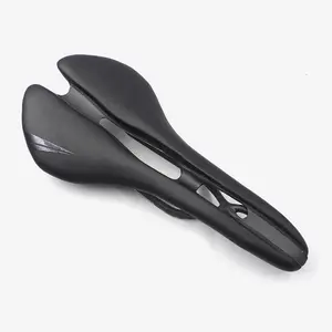 Factory Direct Supply Of All-carbon Clad Hollow Cushion Road Bike Mountain Bike Saddle Bicycle Saddle Ultra-light