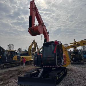 Mini-excavatrice sur chenilles Hitachi ZX70 d'occasion, moteur Isuzu d'origine japonaise, 40,5 kW, 6700 kg, vente de matériel de construction - Product Image 4