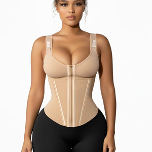 Corsetto <span class=keywords><strong>Modellante</strong></span> a Clessidra Personalizzato per TikTok, Shaper Colombiano con <span class=keywords><strong>Reggiseno</strong></span> Integrato per Donna - Product Image 1
