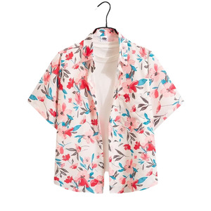 Camicia Casual da Uomo con Stampa Floreale Vacanza, Souvenir delle Bahamas, Florida, <span class=keywords><strong>Tenerife</strong></span>, Camicie da Spiaggia OEM/ODM - Product Image 4