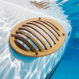 Filtre rond en bronze de 3/4 pouces de la marque HF, passant par le coque, matériel marin pour accessoires de yacht et bateau, fabriqué à Taïwan - Product Image 1