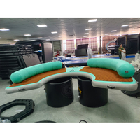 Chaise flottante de sofa d'air de flottement d'eau de salon d'île gonflable de piscine pour le Yacht chaises gonflables flottantes extérieures pour le lac