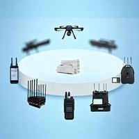 Detector de Drones Portátil de Cuerpo Robusto con Respuesta de 3-5s, Decodificador de Video FPV para Seguridad Gubernamental