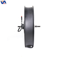 NEW IMAGE Moteur de moyeu de roue pour pneu large 20x4.0, 500W, pour OUXI V80, avec prise noire côté droit, pièce de rechange, vente en gros
