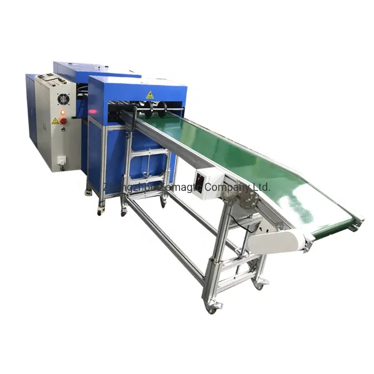 Máquina de laminación automática de pestaña mylar, cortadora de índice de libros de plástico