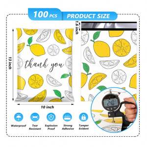 Bolsa de Correo de Polietileno Grueso para Envíos de Fábrica, Bolsa de Envío Compostable Impresa para Embalaje de Ropa/Cosméticos - Product Image 3