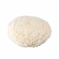 Tampon de polissage en laine simple face 3M 05711 de 9 pouces pour l'élimination des rayures de peinture automobile, grain P1200