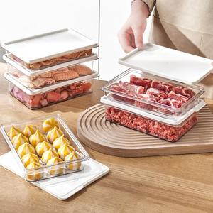 Recipientes Herméticos para Almacenamiento de Alimentos, Libres de BPA, Apilables, con Drenaje, Multitamaño, Aptos para Congelador, Cajas para Mantener Frescos los Alimentos en el Refrigerador - Product Image 3