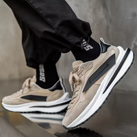 Zapatillas Deportivas Clásicas Personalizadas de Alta Calidad para Hombre, Calzado de Fabricación Propia, Transpirable, de Corte Bajo, con Suela de Microfibra, Zapatos para Caminar