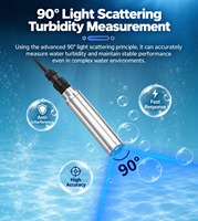 Capteur de turbidité de l'eau potable RS485 WiFi LoRaWAN 4G Surveillance en ligne de la qualité de l'eau