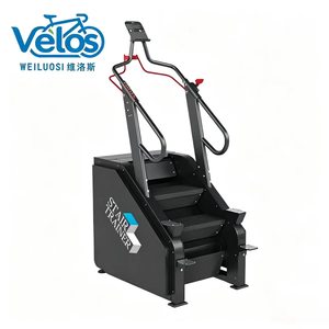 Appareil de fitness motorisé pour l'escalade, machine d'escalade, équipement de gym à domicile, Velos-X200D Série X200, simulateur d'escalade commercial - Product Image 1