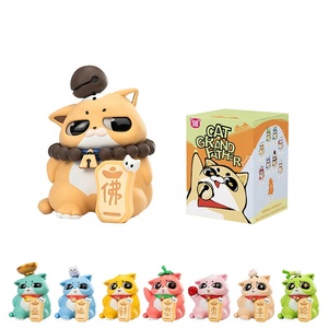 Figura de PVC de Gato de la Fortuna <span class=keywords><strong>Yubi</strong></span> Bear, Caja Sorpresa, Adorno de Muñeco con Temática Animal, Regalo, En Stock, Personalizado, OEM, Venta al por Mayor de Fábrica - Product Image 5
