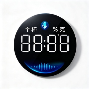 Etiqueta Adhesiva Personalizada OEM para Botella de Agua Inteligente con Pantalla, Micrófono, PVC, PET, Impresión Serigráfica - Product Image 1