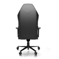 Chaise de Gaming Haut de Gamme en Cuir Premium, Mousse Haute Densité, Accoudoirs 4D, Plateau Relevable, Dossier Haut Ajustable, Base en Aluminium, Roulettes Fluides pour Adultes
