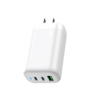Chargeur mural USB C PD 65W bloc de charge de téléphone portable multi-ports adaptateur de chargeur de type C