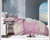 Parures de lit imprimées en microfibre douce de polyester personnalisées, ensembles de housses de couette imprimées à prix abordable