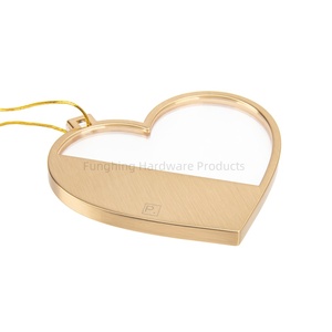 Personalizzato in metallo foto di natale ornamenti personalizzati decorazione albero di natale con cornici per foto ciondoli regalo di natale - Product Image 6