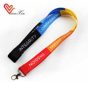 ที่กำหนดเองที่มีคุณภาพสูงระเหิดพิมพ์เชือกเส้นเล็กที่มี <span class=keywords><strong>Breakaway</strong></span> - Product Image 3