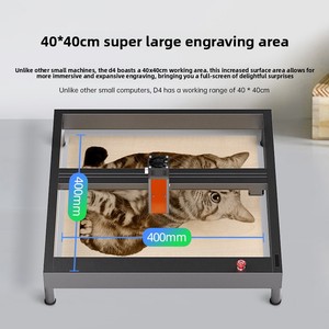 <span class=keywords><strong>MR</strong></span>.CARVE pour D4 Diode, nouvelle machine de gravure laser double rouge et bleu pour métal, non-métal, bijoux, bois, papier, graveur DIY - Product Image 4
