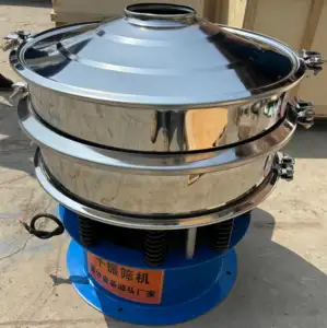 China Hot Animal Feed Additive Vibration Rotary Sieve/sifting Machine For Powder Screening Sieving And Separating