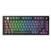 Clavier de jeu sans fil BT LEOBOG Hi75C Pro, programmable, tri-mode, éclairage RGB, clavier de jeu à touches remplaçables à chaud