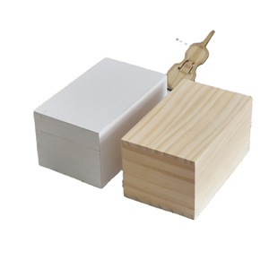 Heaven and earth cover wooden box can be customized logo solid wood small box small items packaging gift box