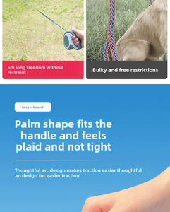 Laisse de <span class=keywords><strong>chien</strong></span> rétractable portable universelle pour chiens de petite taille et animaux miniatures - Product Image 5