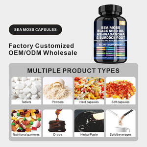 High Quality <b>SEA</b> <b>MOSS</b> <b>Capsules</b> OEM/ODM Immunity Enhancing Detoxifying Health Care Supplements for Adults - Product Image 5