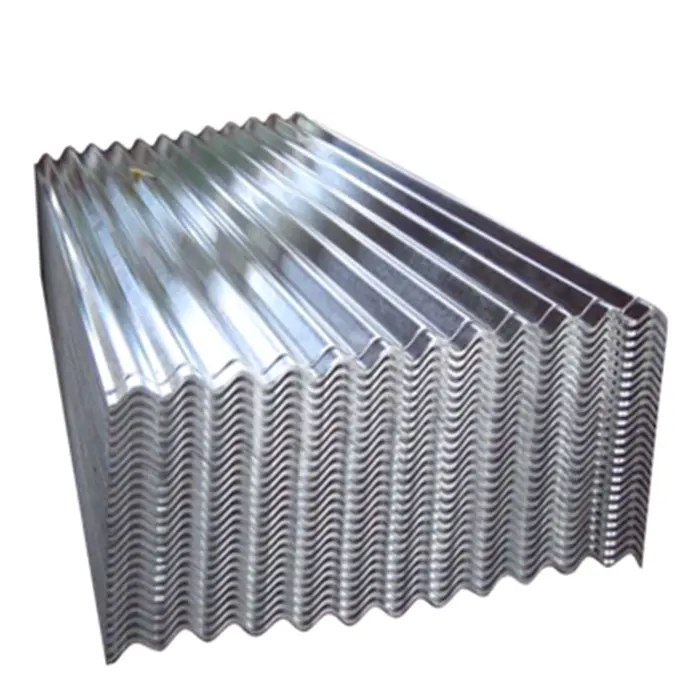 DX52D Z140 zinc corrugated sheets roofing steel plate colorful cold rolled corrugated galvanized steel sheets