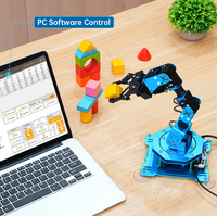 xArm 1S : Bras robotique intelligent Hiwonder à servomoteurs pour la programmation