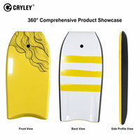 Bodyboard léger avec noyau en EPS pour adultes et enfants, idéal pour le surf, les jeux aquatiques et les activités nautiques en plein air
